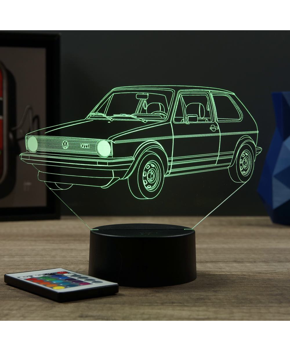 Lampe de chevet 3D VW Combi T1 - Maison